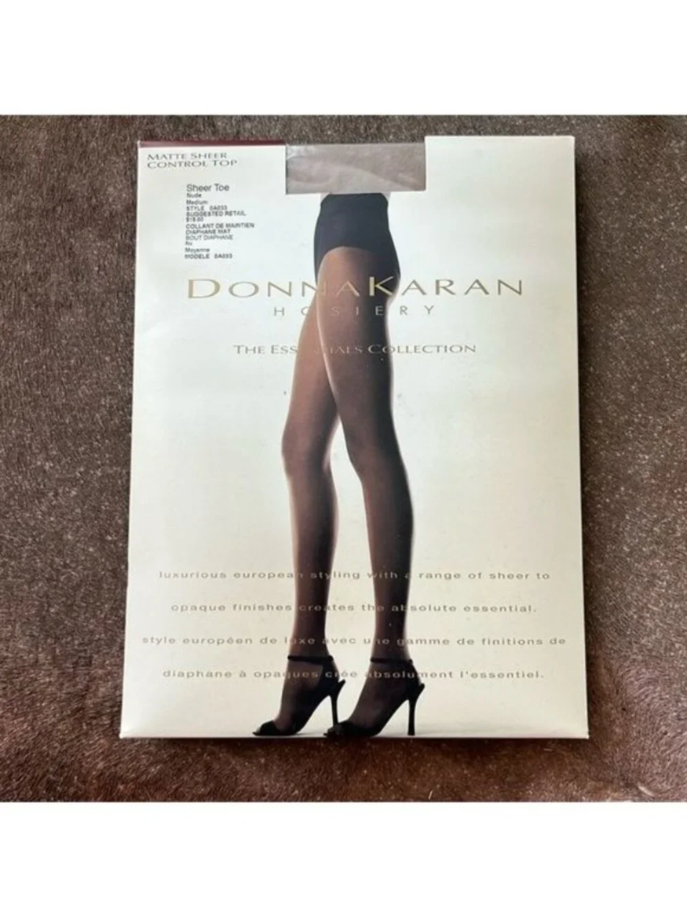 Donna Karan DKNY The Essentials Collection Matte Sheer Control Top Pantyhose
